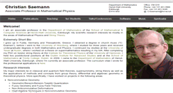 Desktop Screenshot of christiansaemann.de
